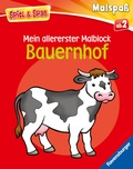 Cover: Spiel & Spa&szlig; - Mein allererster Malblock: Bauernhof - Ravensburger