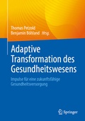 Cover: Adaptive Transformation des Gesundheitswesens - Springer