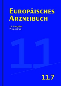 Abbildung von: Europäisches Arzneibuch 11. Ausgabe, 7. Nachtrag - Deutscher Apotheker Verlag