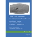 Cover: Change, Order, Remembrance - Zaphon