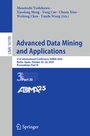 Cover: Advanced Data Mining and Applications - Springer