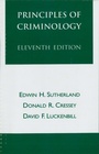 Cover: Principles of Criminology - AltaMira Press
