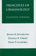 Cover: Principles of Criminology - AltaMira Press