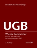 Cover: Wiener Kommentar zum UGB Rechnungslegung, 3.Auflage - Manz