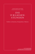 Cover: Die 19 Klassenstunden - Verlag am Goetheanum