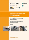 Cover: Typische Sch&auml;den und Problempunkte - Fraunhofer IRB Verlag