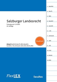 Abbildung von: FlexLex Salzburger Landesrecht │Studium - Facultas / FlexLEX