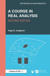 Enlarge image Cover: A Course in Real Analysis - Chapman and Hall