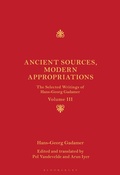 Cover: Ancient Sources, Modern Appropriations - Bloomsbury Academic
