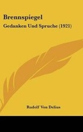 Cover: Brennspiegel - Kessinger Publishing