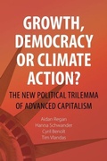 Cover: Growth, Democracy or Climate Action? - Agenda Publishing