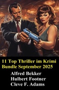 Cover: 11 Top Thriller im Krimi Bundle September 2025 - Alfredbooks