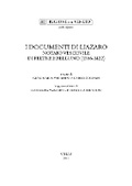 Cover: I Documenti Di Liazaro, Notaio Vescovile Di Feltre E Belluno (1386-1422) - Viella
