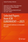 Cover: Selected Papers from ICIR EUROINVENT-2025 - Springer