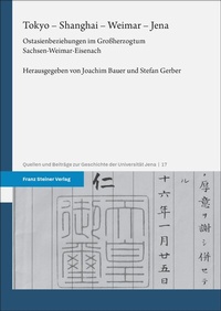 Abbildung von: Tokyo - Shanghai - Weimar - Jena - Franz Steiner Verlag
