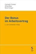 Cover: Der Bonus im Arbeitsvertrag - St&auml;mpfli Verlag AG