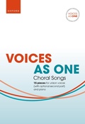 Cover: Voices As One: Choral Songs - Oxford University Press