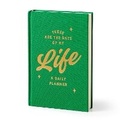 Cover: These Are the Days of My Life Undated Daily Planner - Galison