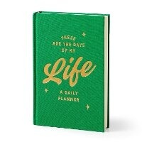 Enlarge image Cover: These Are the Days of My Life Undated Daily Planner - Galison