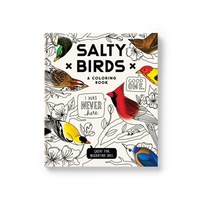 Enlarge image Cover: Salty Birds Coloring Book - Galison