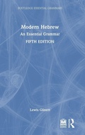 Cover: Modern Hebrew - Routledge