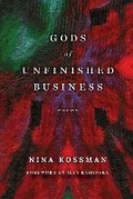 Cover: GODS of UNFINISHED BUSINESS - Cervena Barva Press