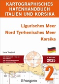 Cover: Kartografisches hafenhandbuch 2 Ligurisches Meer n&ouml;rdliches Tyrrhenisches Meer Korsika. Auch online verf&uuml;gbar - Edizioni Il Frangente