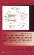 Cover: TransLatin: The Transnational Impact of Latin Theatre from the Early Modern Netherlands - Brill