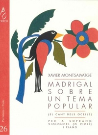 Abbildung von: Madrigal sobre un tema popular - Tritó