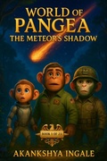 Cover: The Meteor's Shadow (World of Pangea, #1) - Akankshya Ingale