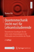 Cover: Quantenmechanik (nicht nur) f&uuml;r Lehramtsstudierende - Springer Spektrum