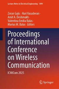 Enlarge image Cover: Proceedings of International Conference on Wireless Communication - Springer