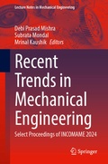 Cover: Recent Trends in Mechanical Engineering - Springer