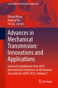 Cover: Advances in Mechanical Transmission: Innovations and Applications - Springer