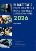 Bild: Blackstone's Police Sergeants' and Inspectors' Mock Examination Paper 2026 - Oxford University Press
