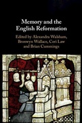 Cover: Memory and the English Reformation - Cambridge University Press