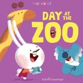 Cover: Peek & Boo! Day at the Zoo - Sourcebooks Jabberwocky