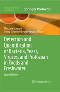 Cover: Detection and Quantification of Bacteria, Yeast, Viruses, and Protozoan in Foods and Freshwater - Humana