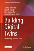 Cover: Building Digital Twins - Springer