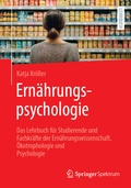 Cover: Ern&auml;hrungspsychologie - Springer Spektrum