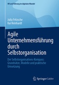 Cover: Agile Unternehmensf&uuml;hrung durch Selbstorganisation - Springer Gabler