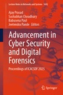 Cover: Advancement in Cyber Security and Digital Forensics - Springer