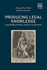 Enlarge image Cover: Producing Legal Knowledge - Edward Elgar Publishing