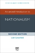 Cover: Advanced Introduction to Nationalism - Edward Elgar Publishing