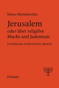 Cover: Jerusalem oder &uuml;ber religi&ouml;se Macht und Judentum - epubli