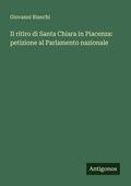 Cover: Il ritiro di Santa Chiara in Piacenza - Antigonos Verlag