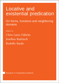 Enlarge image Cover: Locative and existential predication - Language Science Press