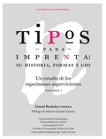 Cover: Tipos para imprenta: su historia, formas y uso - Editorial Universidad de Guadalajara