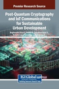 Cover: Post-Quantum Cryptography and IoT Communications for Sustainable Urban Development - Igi Global Scientific Publishing