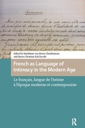 Cover: French as Language of Intimacy in the Modern Age - Routledge